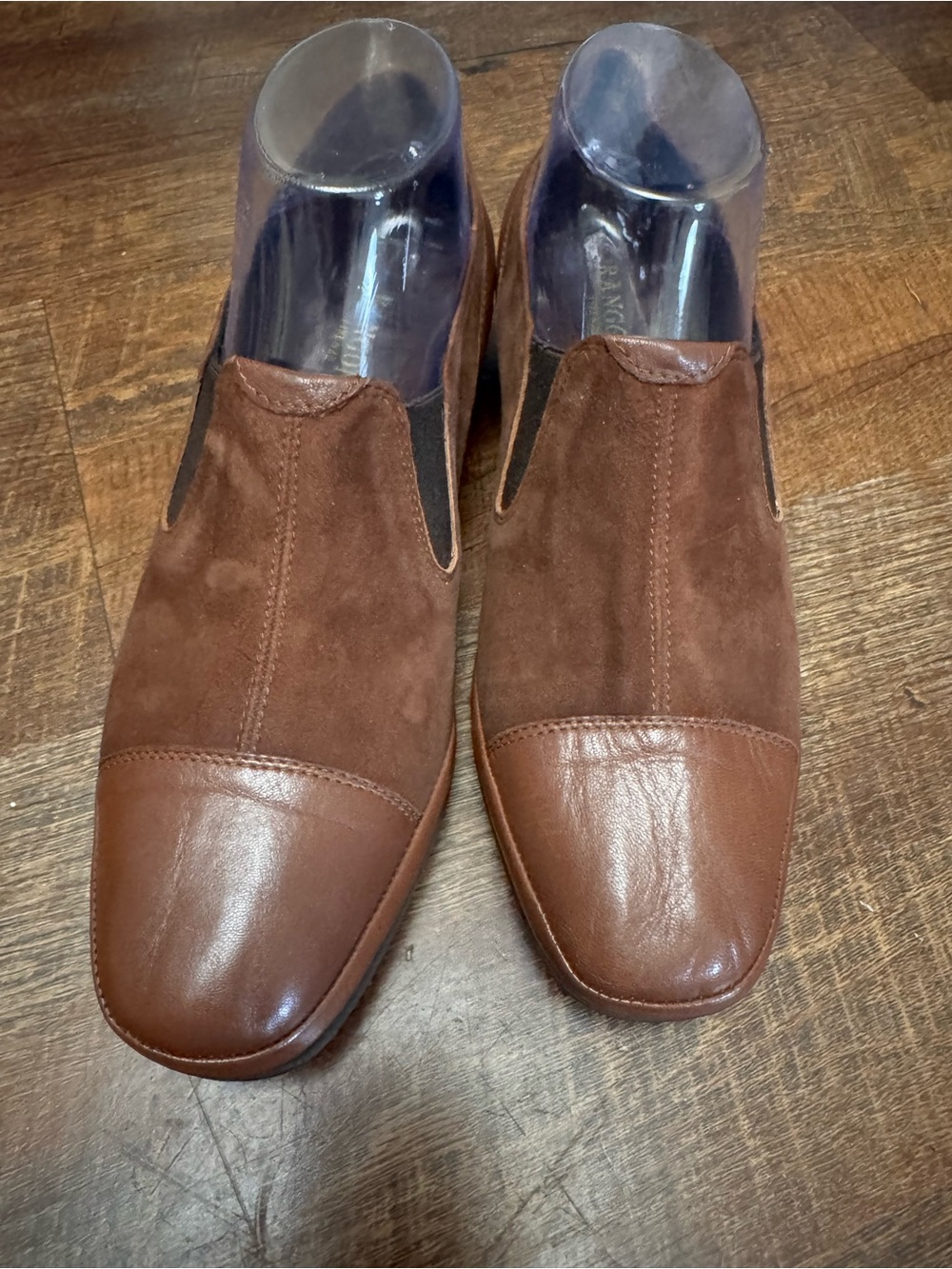 Vintage Rangoni Firenze Italian Leather Loafers 9B 1980’s